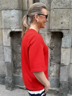 Cu Hara Chabrina t-paita; punainen