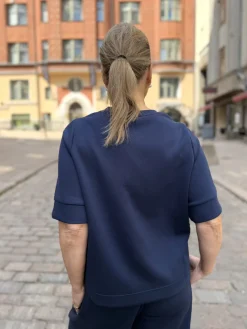 Cu Hilde Chabrina V-paita; sininen