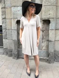 DW Bambumekko hihoilla; greige