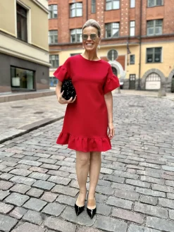 DW Cecilia mekko; punainen