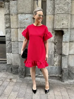 DW Cecilia mekko; punainen