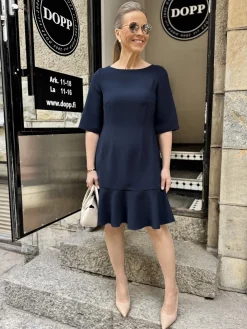 DW Elle mekko; tummansininen