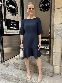DW Elle mekko; tummansininen