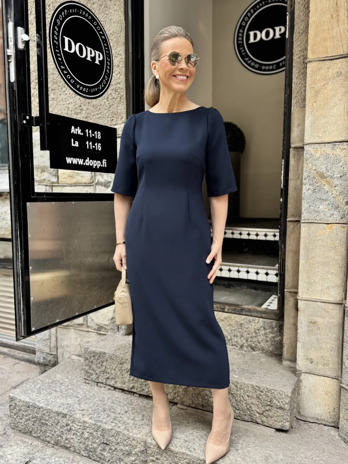 DW Julia midimekko; tummansininen