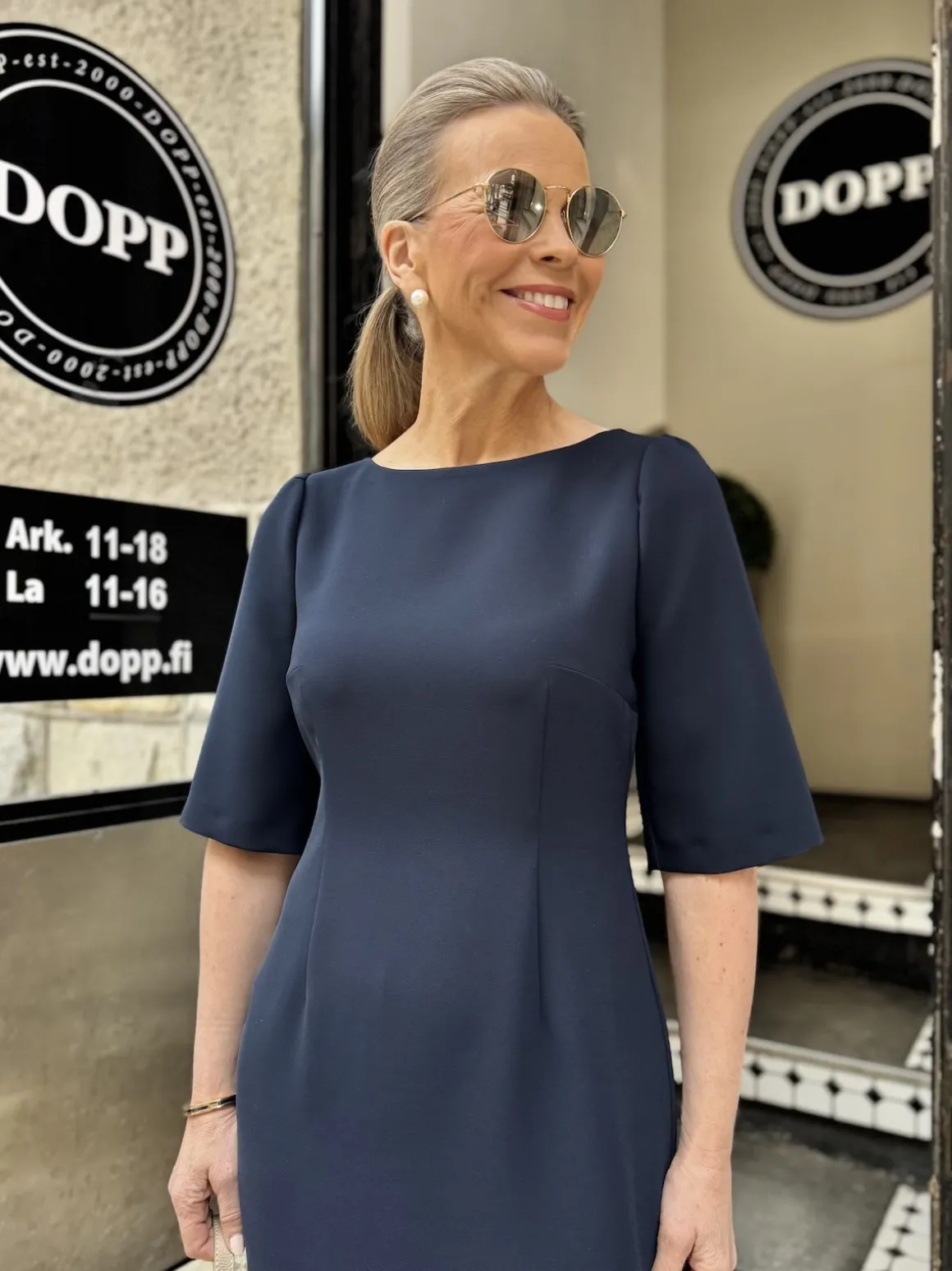 DW Julia midimekko; tummansininen