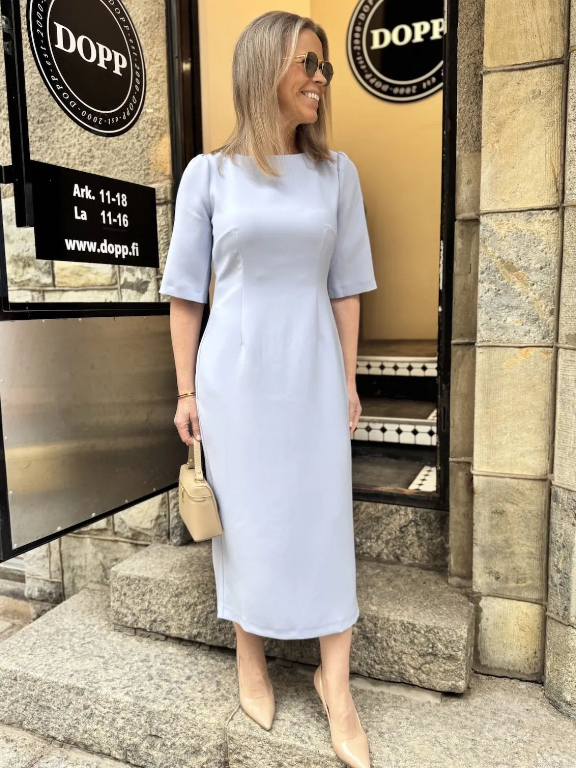 DW Julia midimekko; vaaleansininen