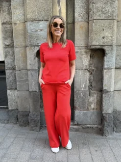 IW Gincette housut; poppy red