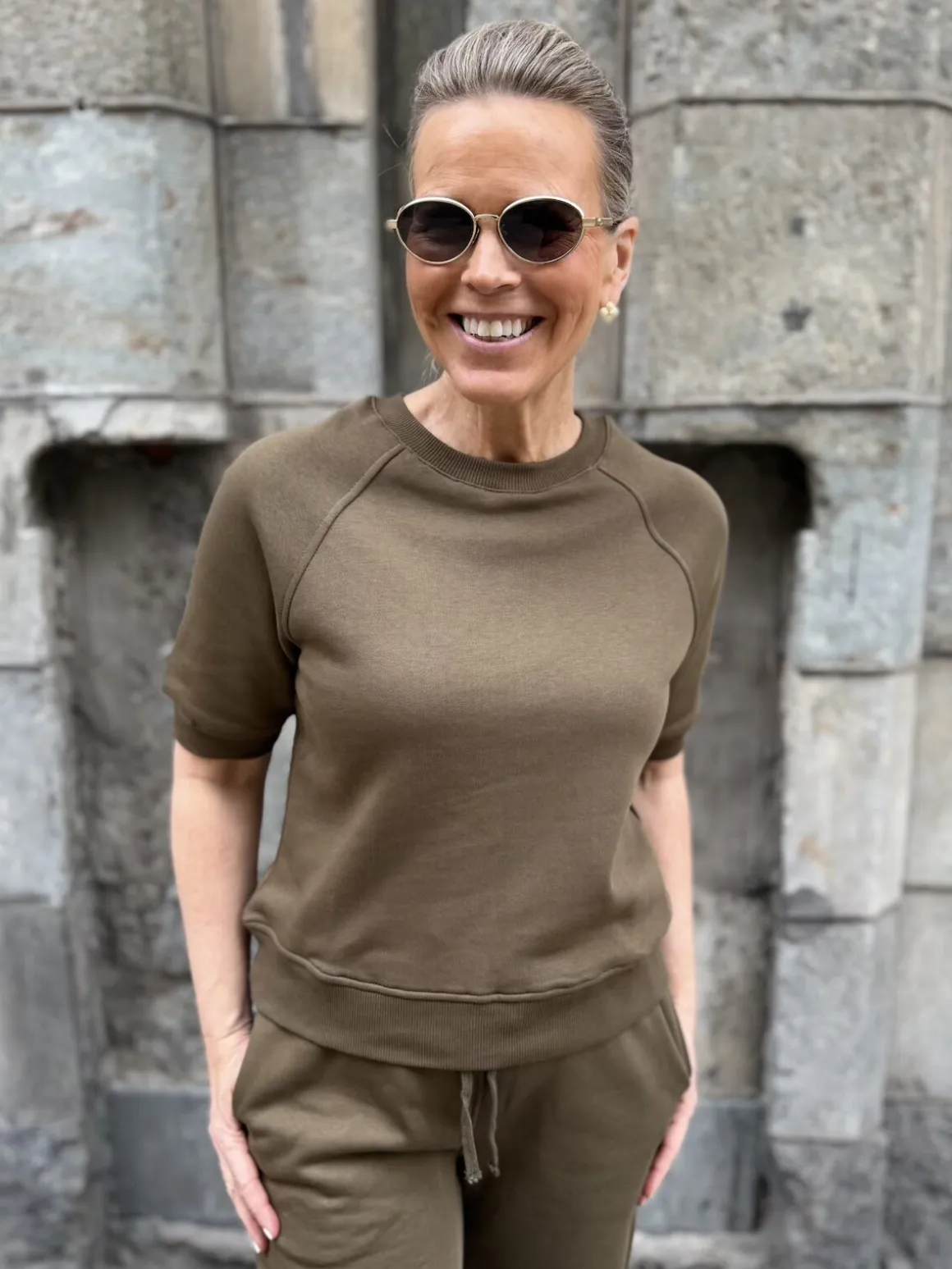 SL Rolanda lyhythihainen svetari; pyökki